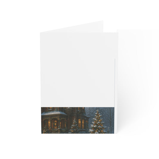Christmas Victorian Greeting Cards (10pcs)