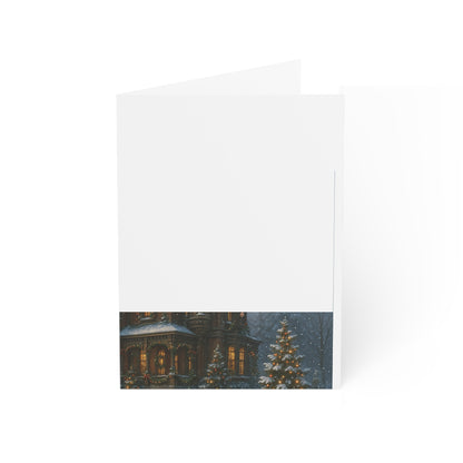 Christmas Victorian Greeting Cards (10pcs)