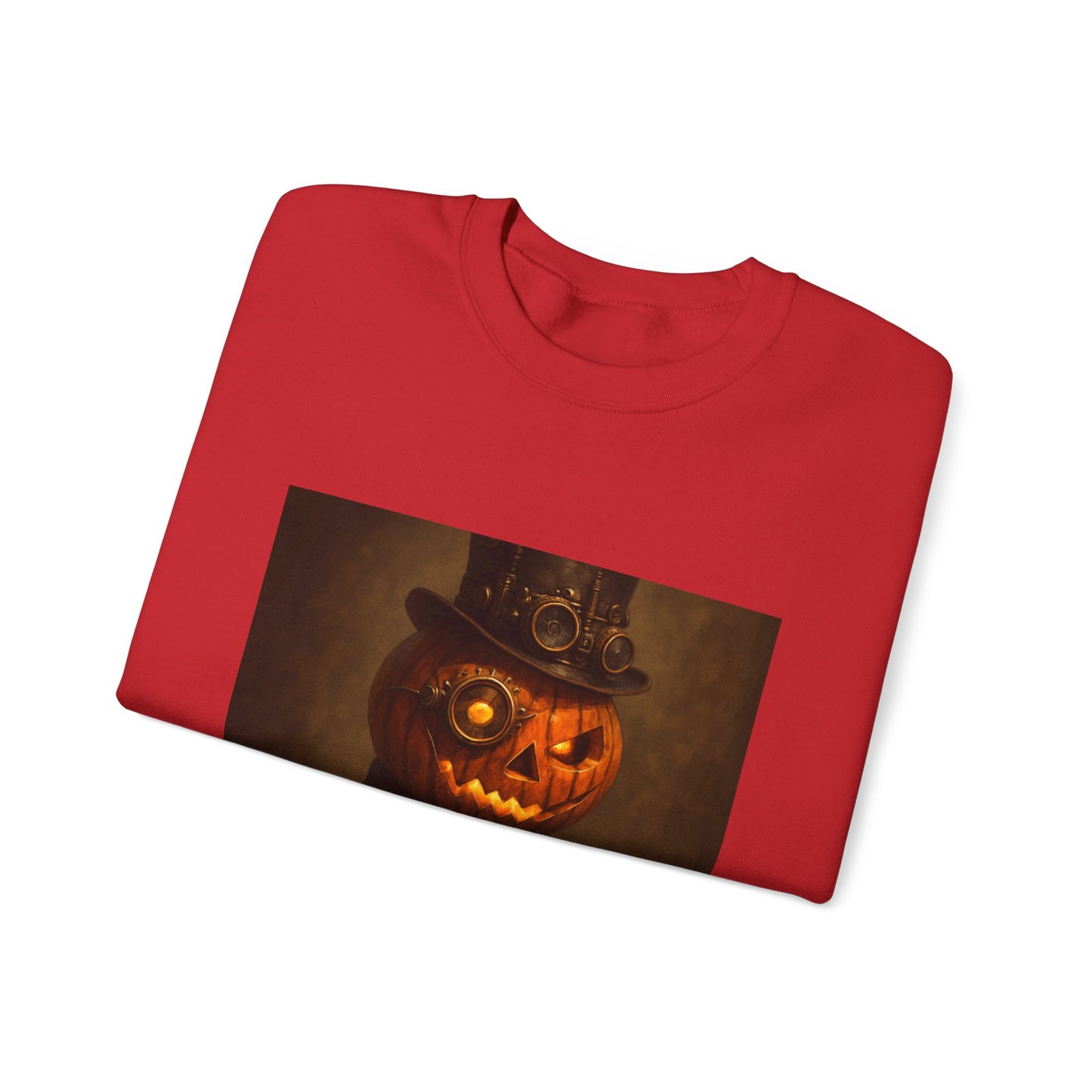 Halloween Pumpkin Art Crewneck Sweatshirt, Cozy Fall Fashion, Pumpkin Lover Gift, Unisex Sweater for Halloween, Unique Sweatshirt Gift
