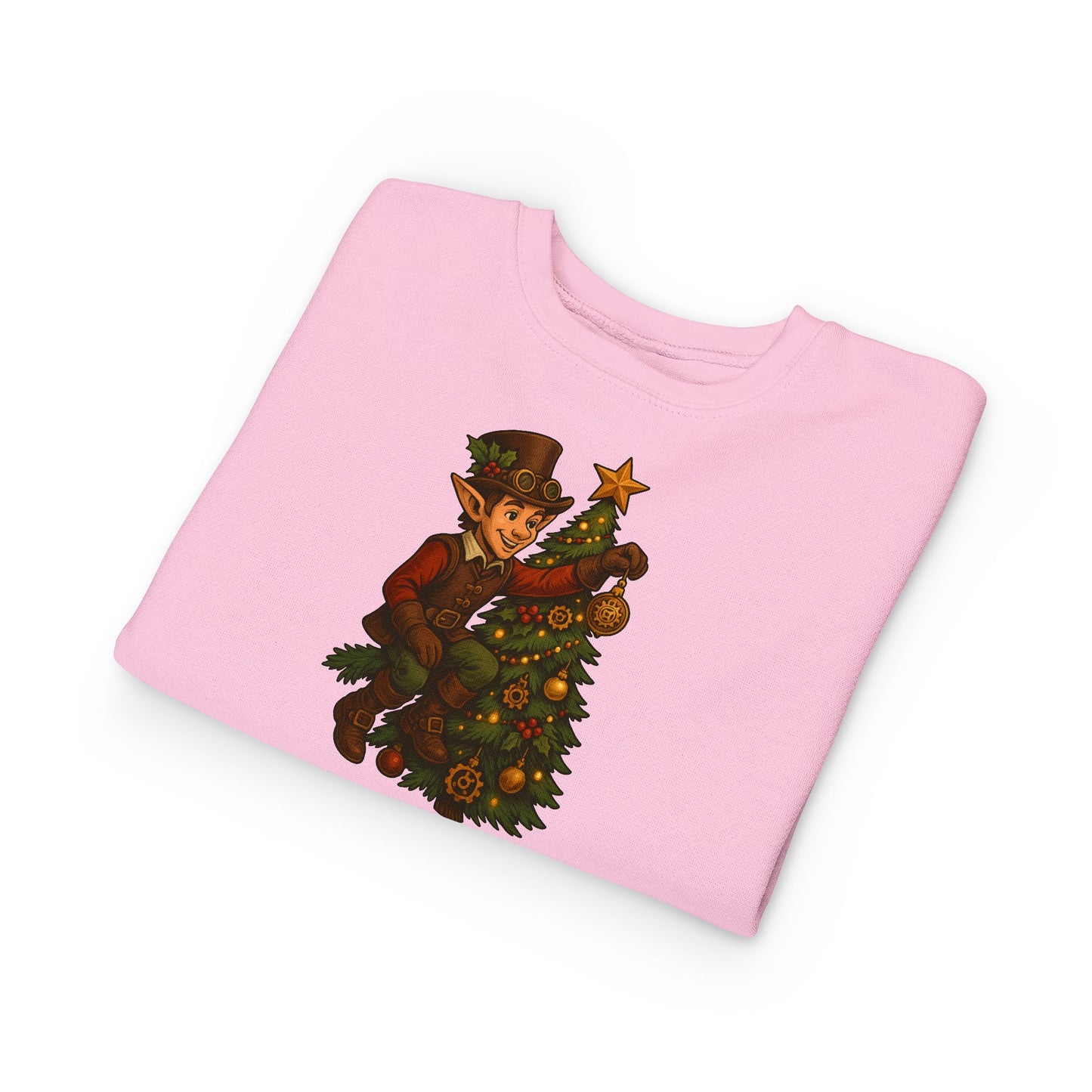 Christmas Elf Toddler Sweatshirt, Cozy Holiday Apparel, Kids Gift, Cute Christmas Sweater, Festive Toddler Clothing, Winter Holiday Outfit