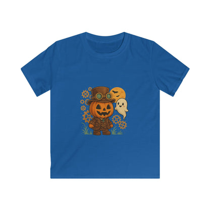 Kids Halloween Tee, Pumpkin Costume T-Shirt, Cute Ghost Shirt, Fall Kids Apparel, Trick or Treat Clothing