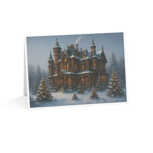Christmas Victorian Greeting Cards (10pcs)