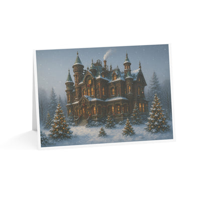 Christmas Victorian Greeting Cards (10pcs)