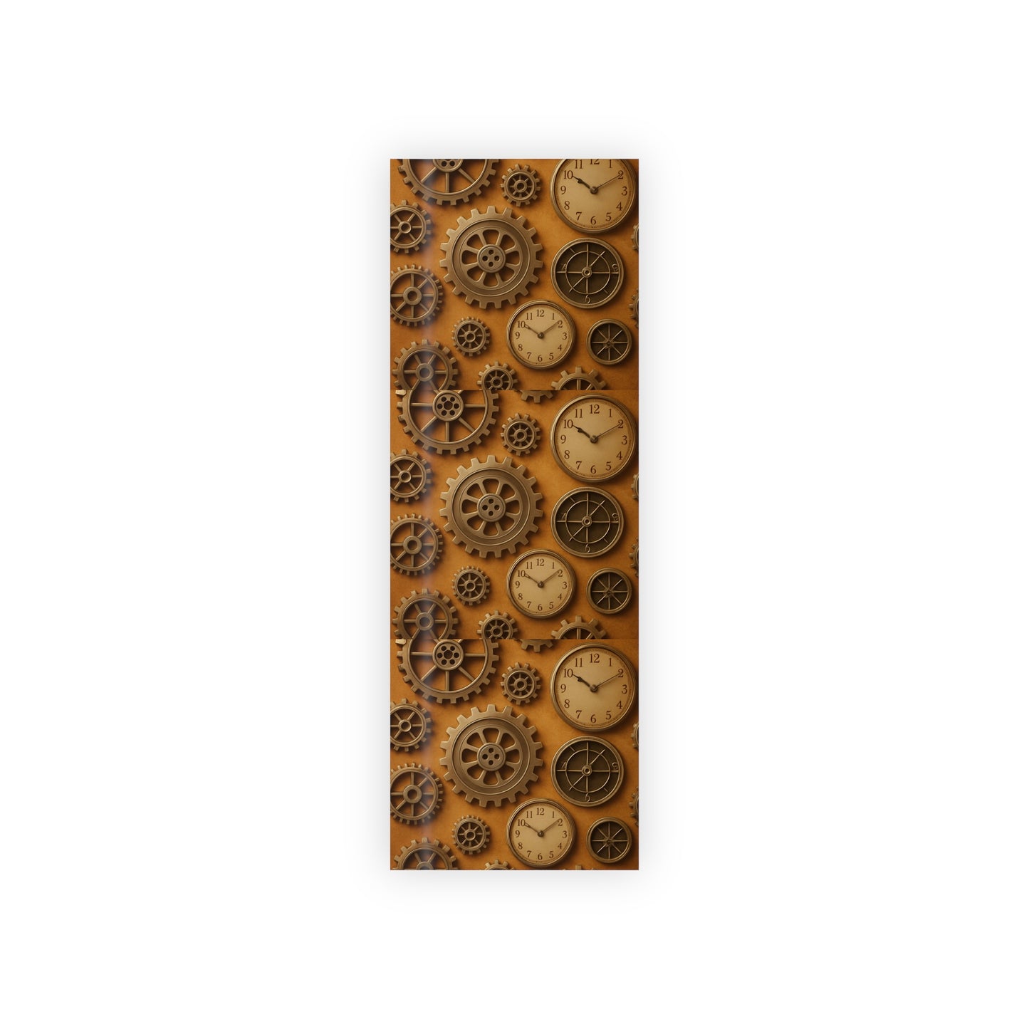 Steampunk-Themed Gift Wrapping Paper Roll, Vintage Mechanical Design for All Occasions, Birthday, Holiday, DIY Crafts, Unique Gift Wrap