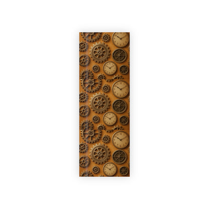 Steampunk-Themed Gift Wrapping Paper Roll, Vintage Mechanical Design for All Occasions, Birthday, Holiday, DIY Crafts, Unique Gift Wrap