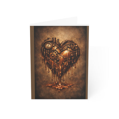 Romantic Steampunk Valentine's Card — My Heart Melts For You