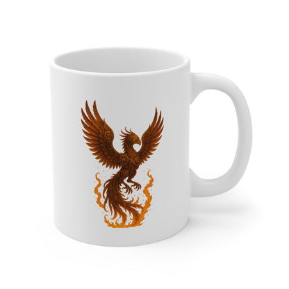 Coffee Mug - Strength from Fire and Rebirth from Ice