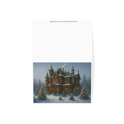 Christmas Victorian Greeting Cards (10pcs)