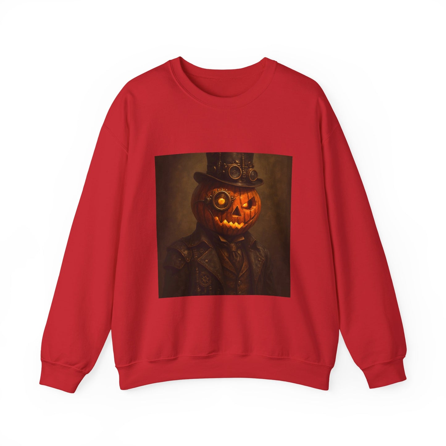 Halloween Pumpkin Art Crewneck Sweatshirt, Cozy Fall Fashion, Pumpkin Lover Gift, Unisex Sweater for Halloween, Unique Sweatshirt Gift