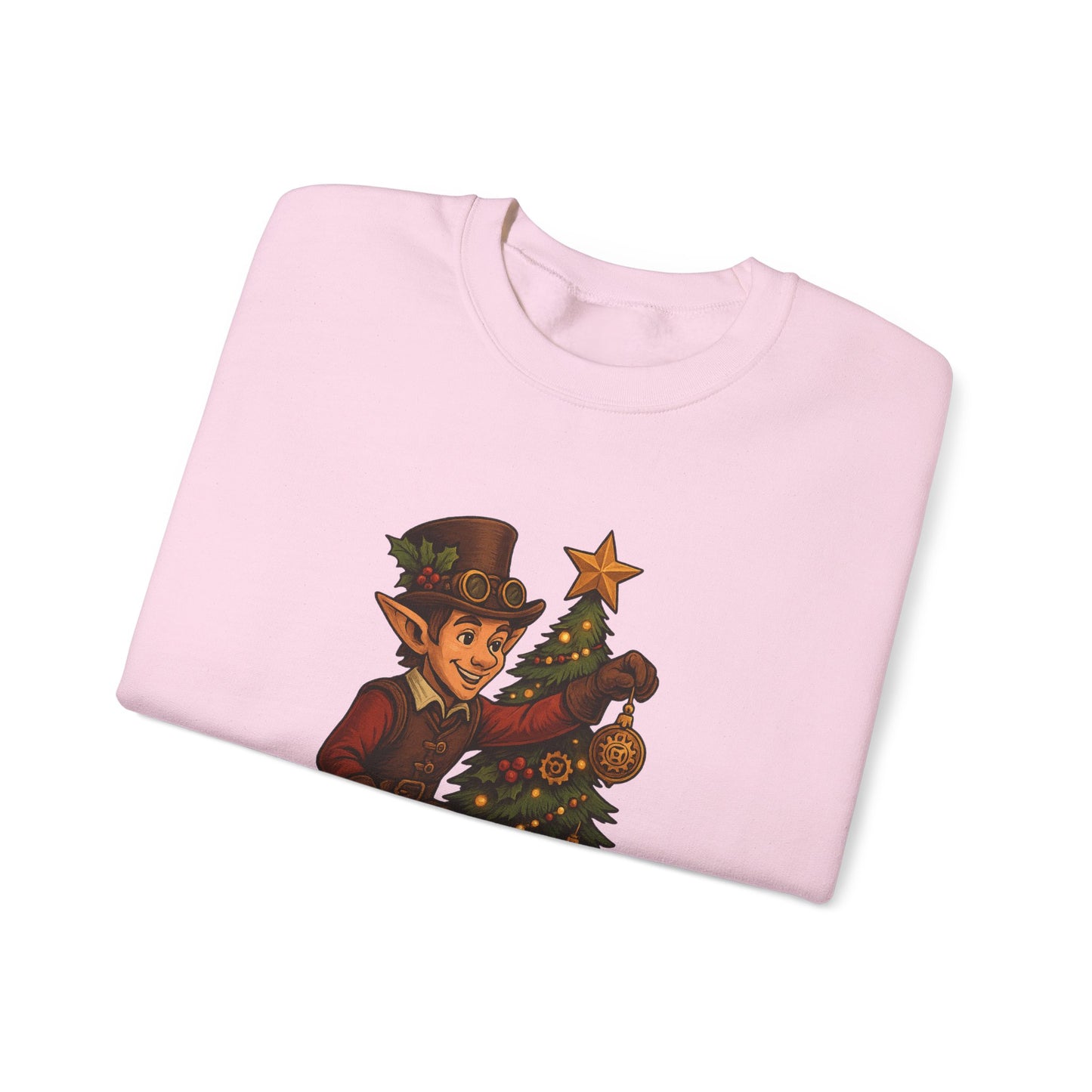 Whimsical Elf Christmas Sweatshirt | Holiday Gift, Festive Apparel, Cozy Crewneck, Christmas Sweater, Holiday Vibes