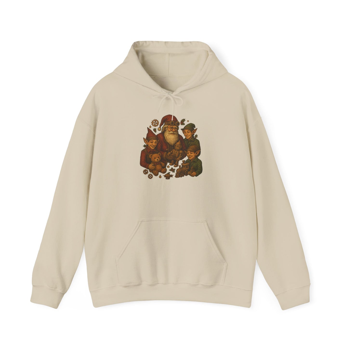Steampunk Santa's Workshop Hoodie