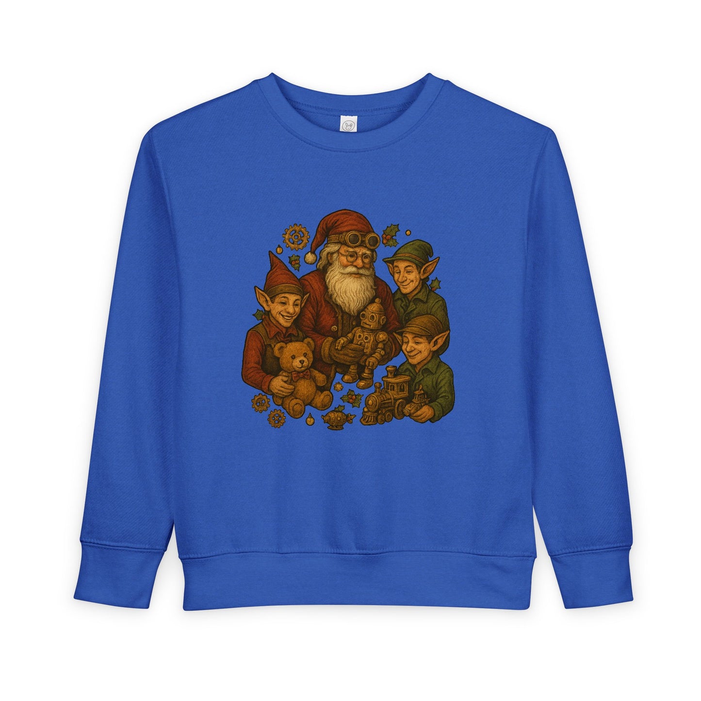 Cozy Santa Elf Toddler Sweatshirt, Cute Kids Pullover, Christmas Gift, Holiday Apparel, Preschool Shirt, Winter Fashion