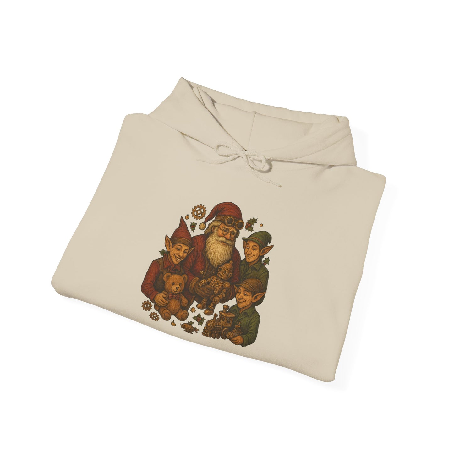 Steampunk Santa's Workshop Hoodie