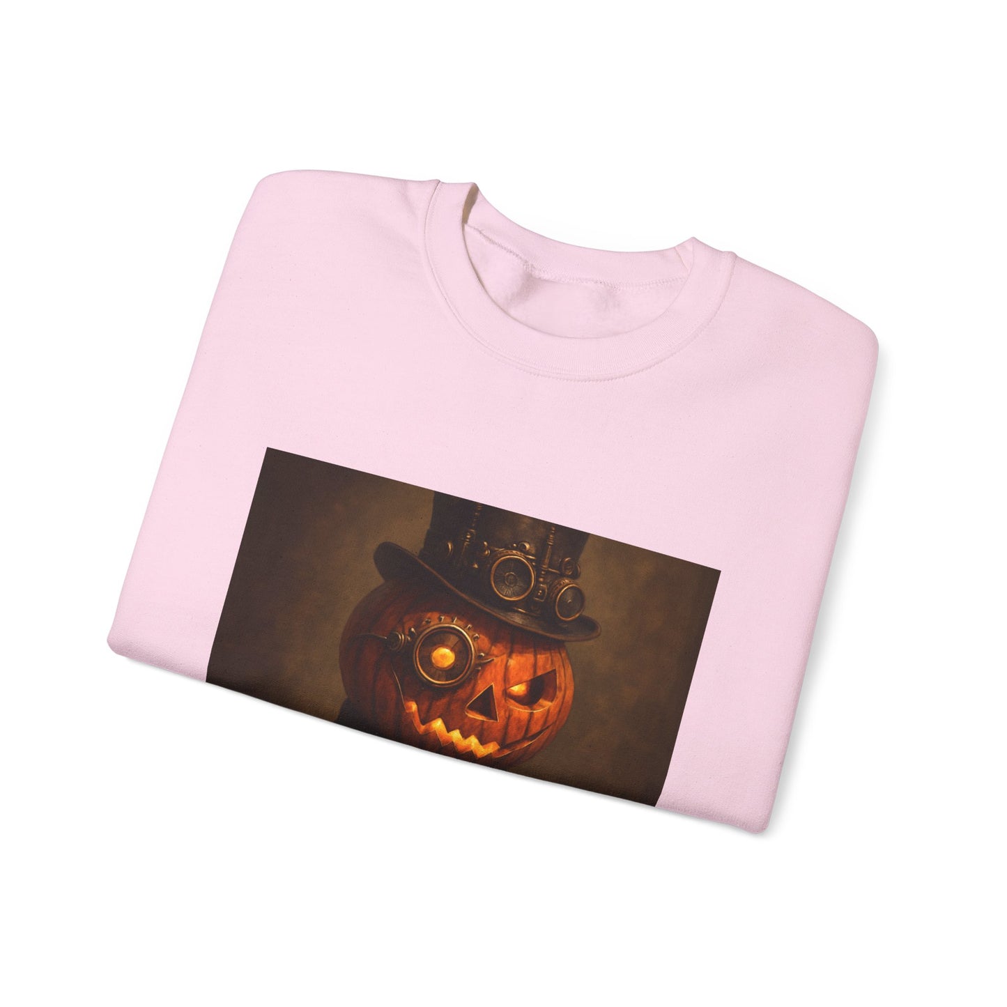 Halloween Pumpkin Art Crewneck Sweatshirt, Cozy Fall Fashion, Pumpkin Lover Gift, Unisex Sweater for Halloween, Unique Sweatshirt Gift