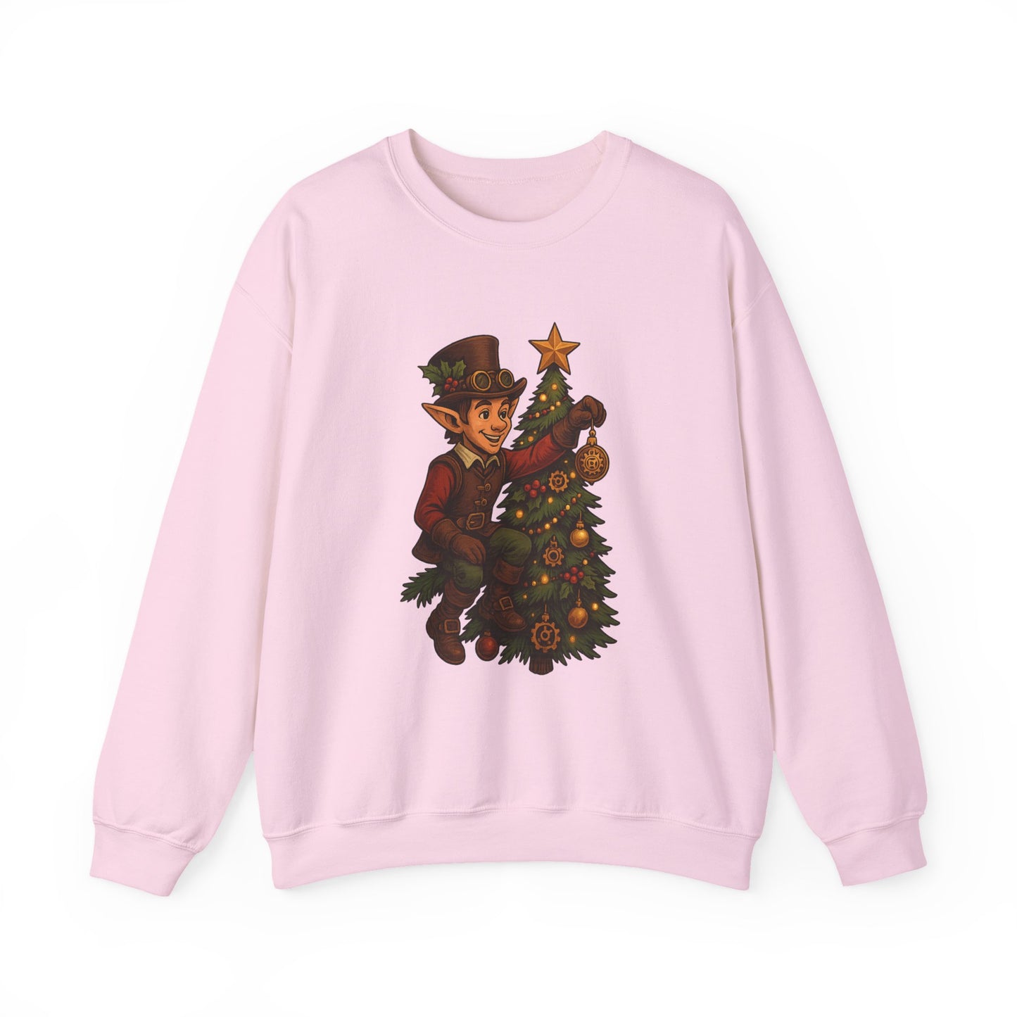 Whimsical Elf Christmas Sweatshirt | Holiday Gift, Festive Apparel, Cozy Crewneck, Christmas Sweater, Holiday Vibes