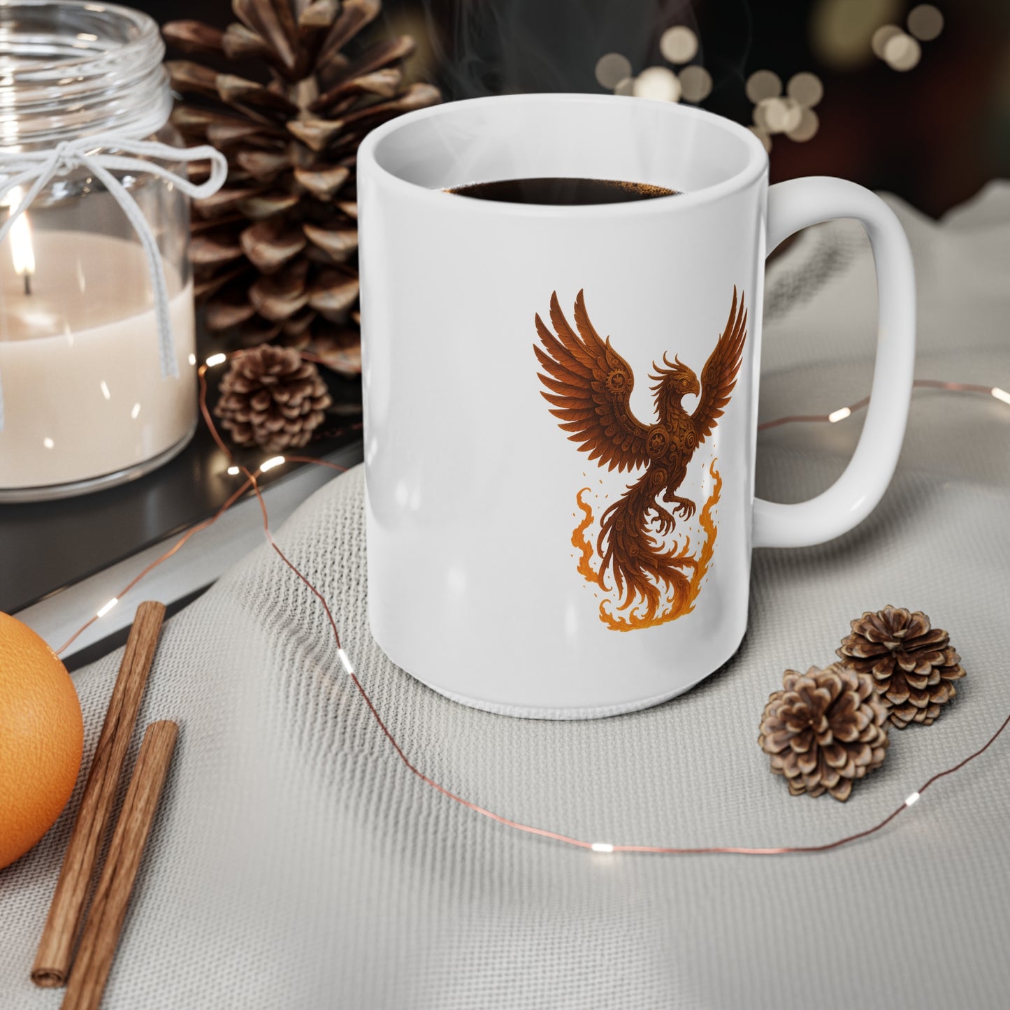 Coffee Mug - Strength from Fire and Rebirth from Ice