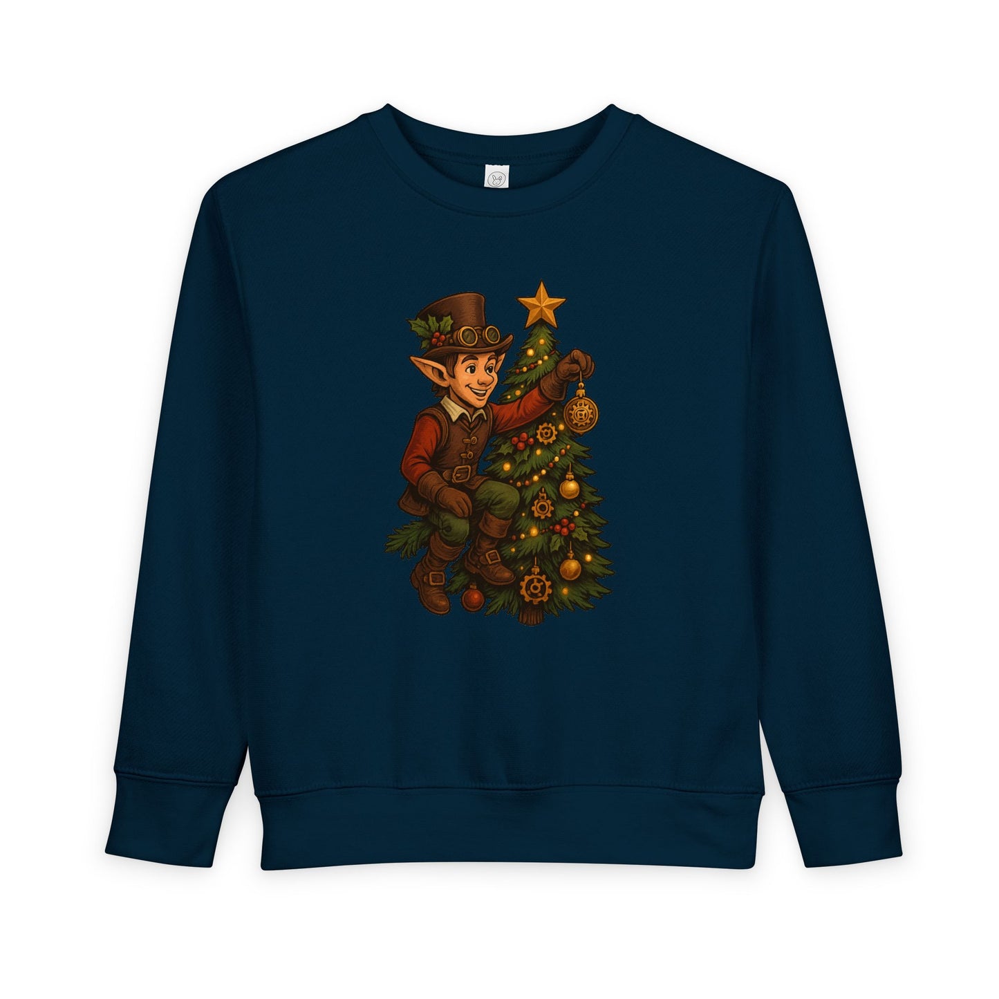 Christmas Elf Toddler Sweatshirt, Cozy Holiday Apparel, Kids Gift, Cute Christmas Sweater, Festive Toddler Clothing, Winter Holiday Outfit
