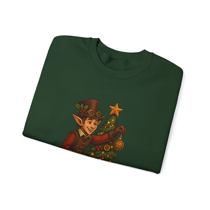 Whimsical Elf Christmas Sweatshirt | Holiday Gift, Festive Apparel, Cozy Crewneck, Christmas Sweater, Holiday Vibes