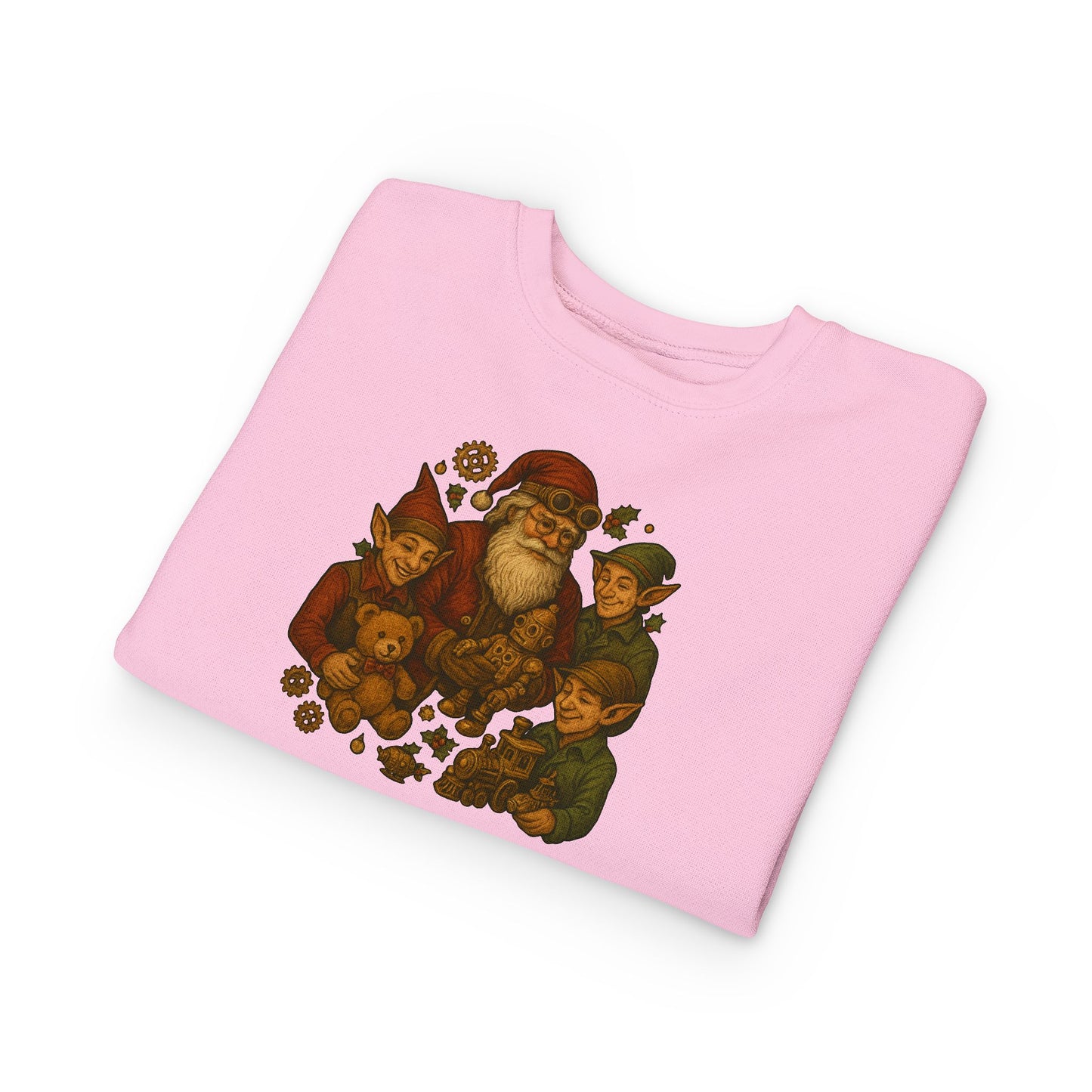 Cozy Santa Elf Toddler Sweatshirt, Cute Kids Pullover, Christmas Gift, Holiday Apparel, Preschool Shirt, Winter Fashion