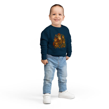 Cozy Santa Elf Toddler Sweatshirt, Cute Kids Pullover, Christmas Gift, Holiday Apparel, Preschool Shirt, Winter Fashion