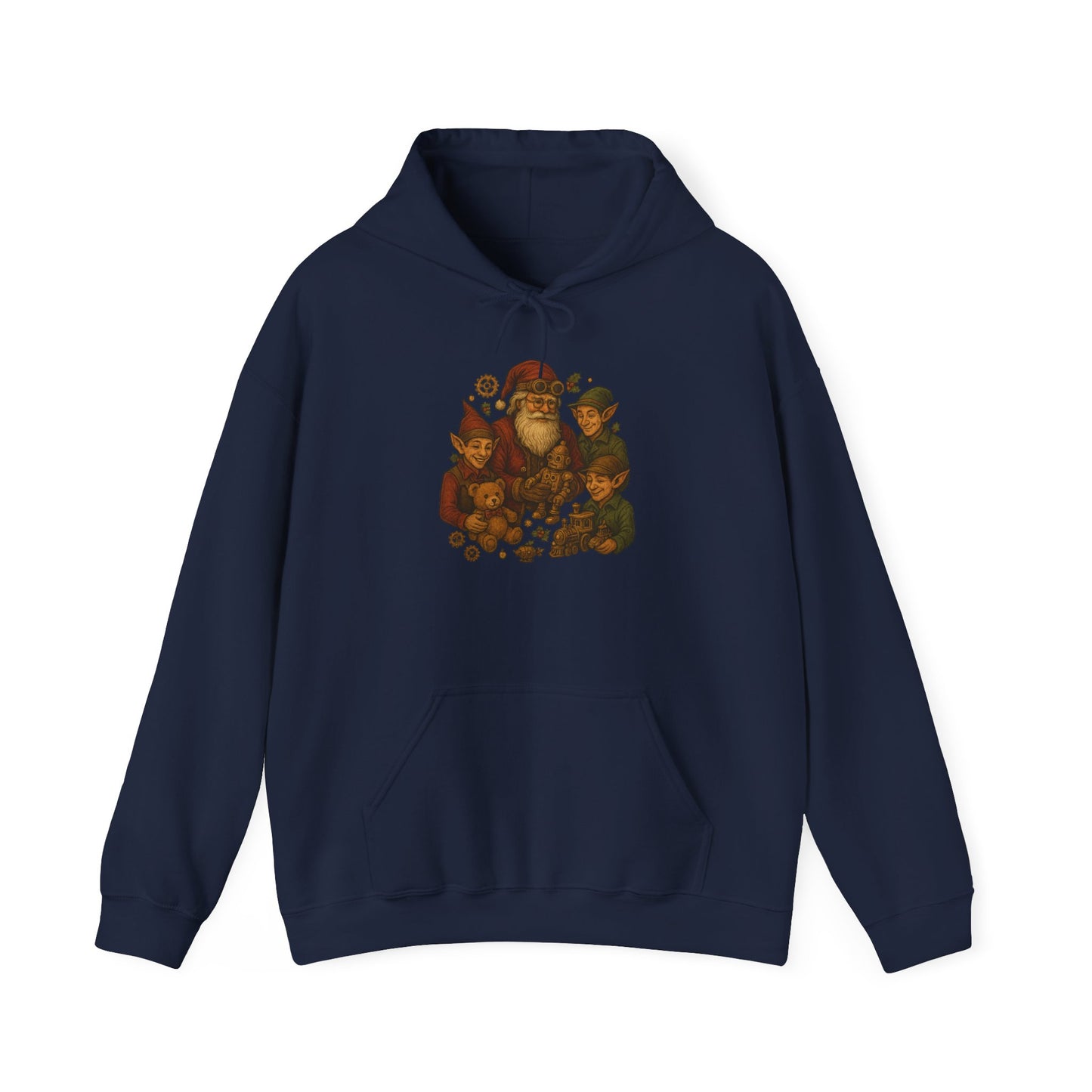 Steampunk Santa's Workshop Hoodie